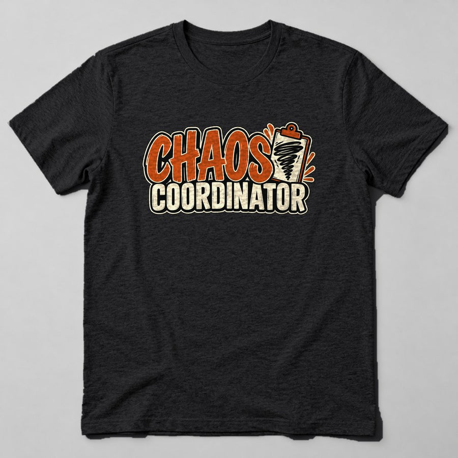 Chaos Coordinator T-Shirt in Black
