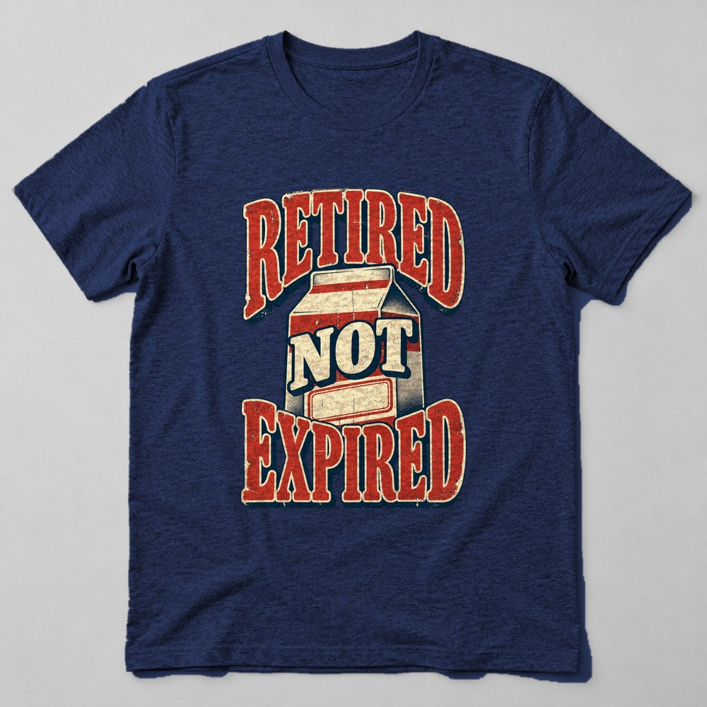 Retired Not Expired T-Shirt in Navy
