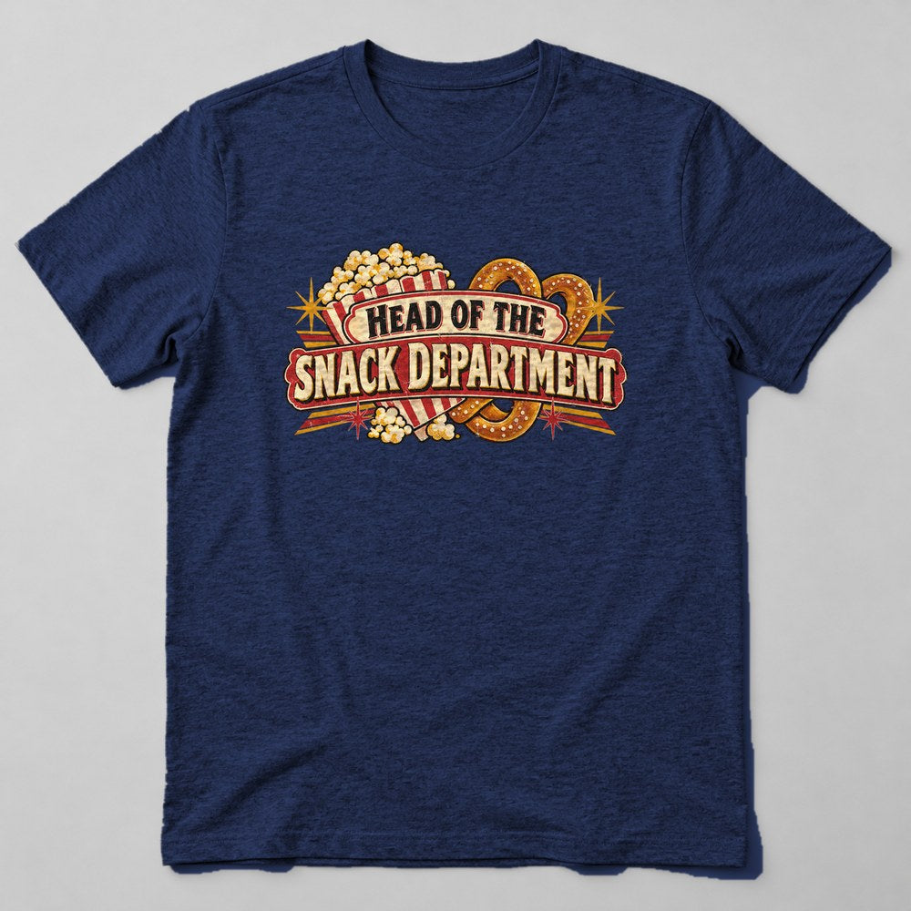 Head of the Snack Department T-Shirt in Navy