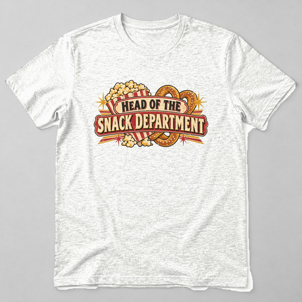 Head of the Snack Department T-Shirt in White