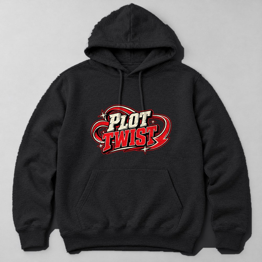 Plot Twist Hoodie in Black