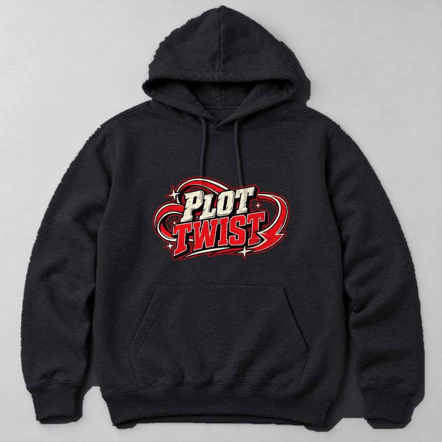 Plot Twist Hoodie in Black