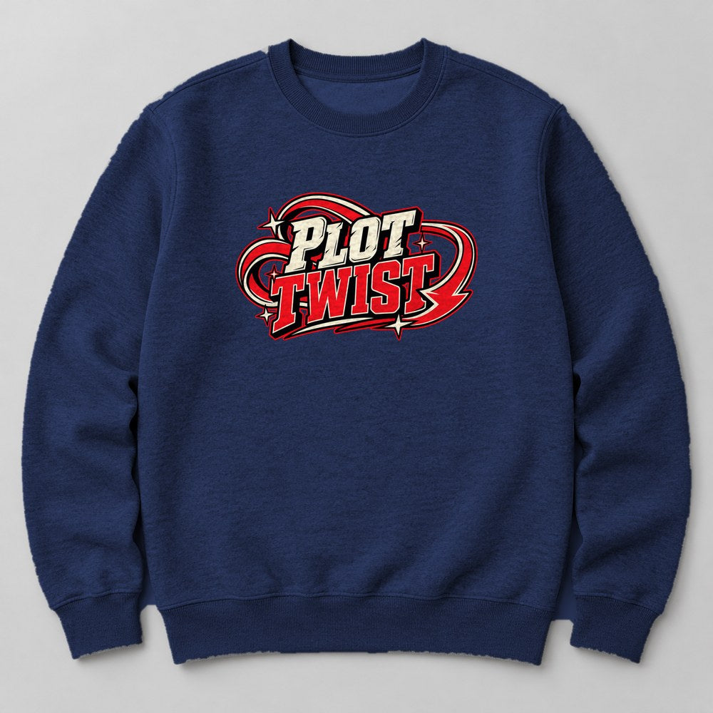 Plot Twist Sweatshirt in Navy