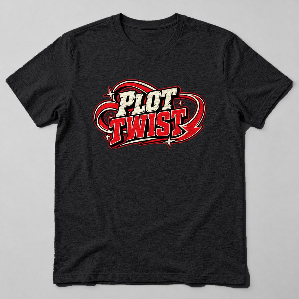 Plot Twist T-Shirt in Black