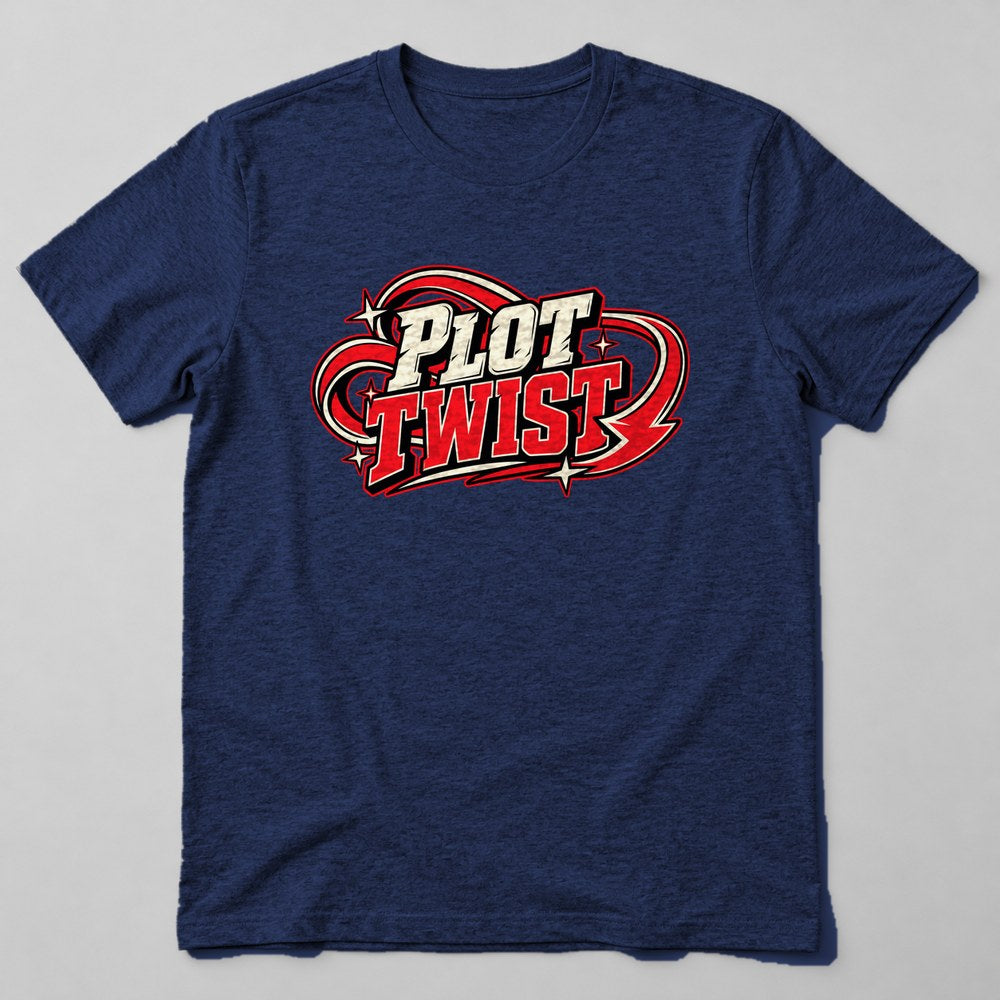 Plot Twist T-Shirt in Navy