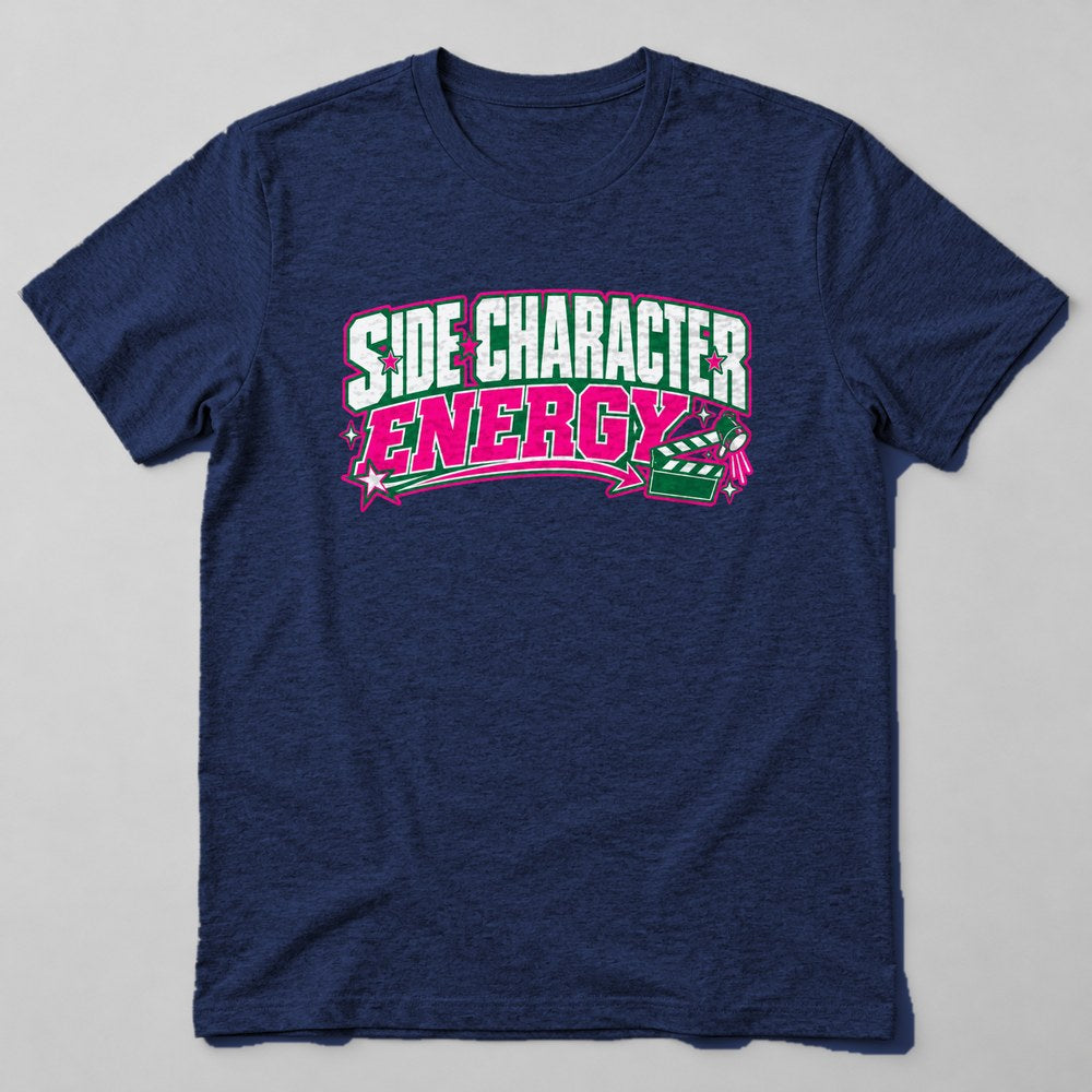 Side Character Energy T-Shirt in Navy