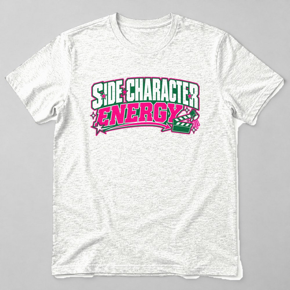 Side Character Energy T-Shirt in White