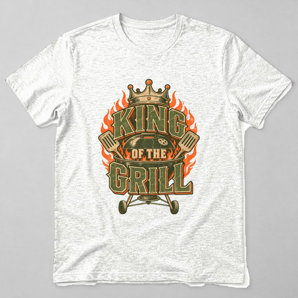 King of the Grill T-Shirt in White