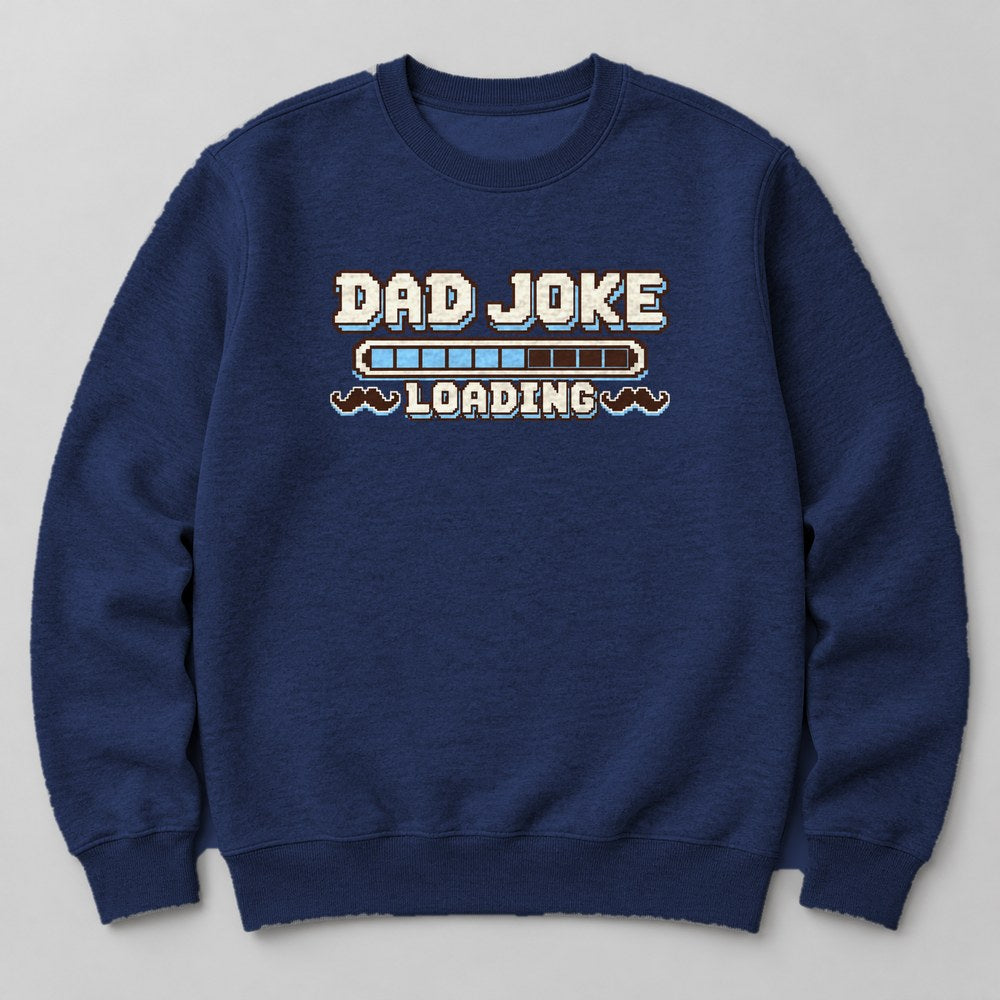 Dad Joke Loading Sweatshirt in Navy