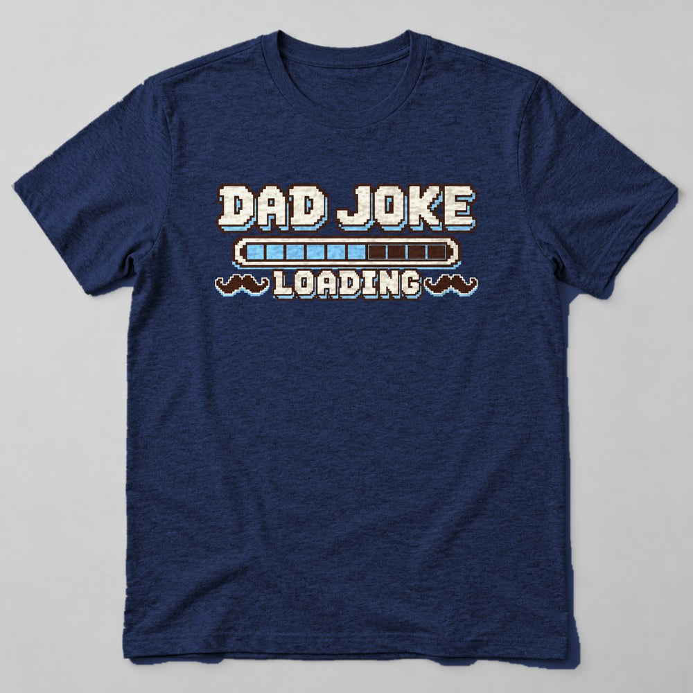 Dad Joke Loading T-Shirt in Navy
