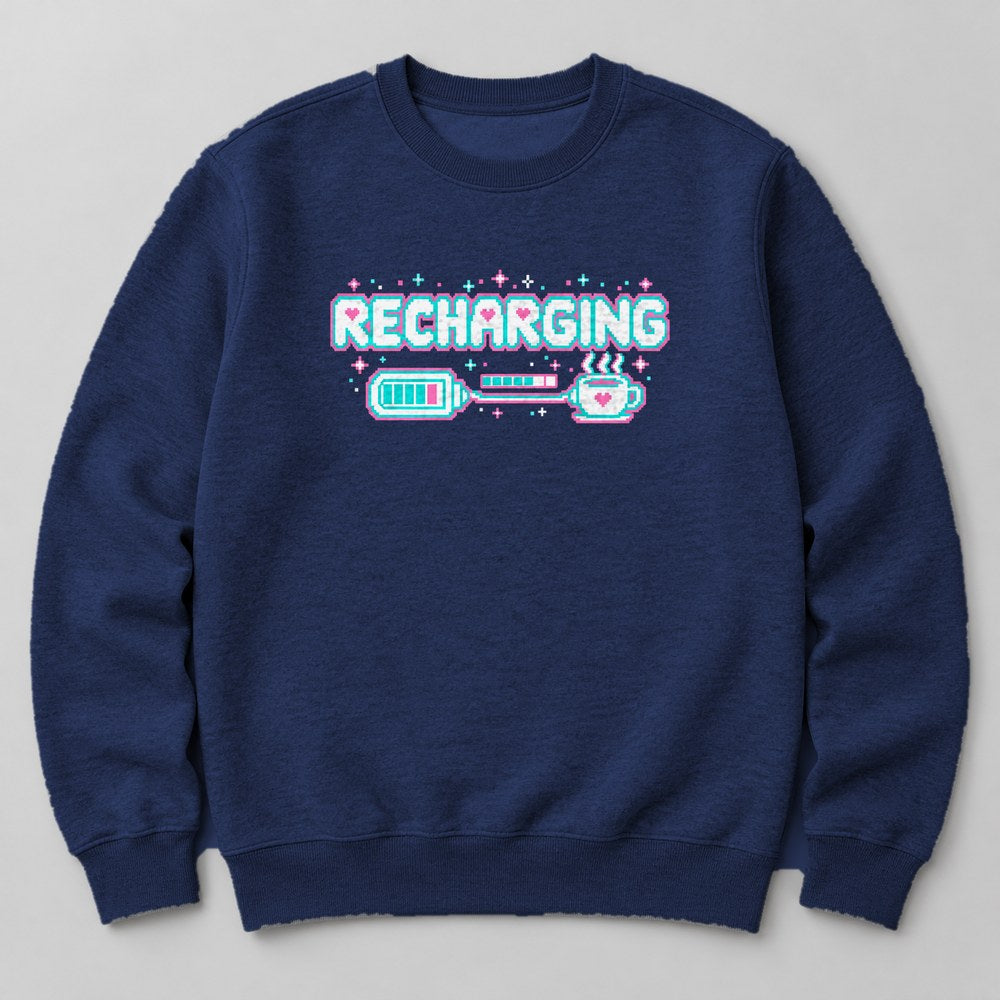 Recharging Sweatshirt in Navy