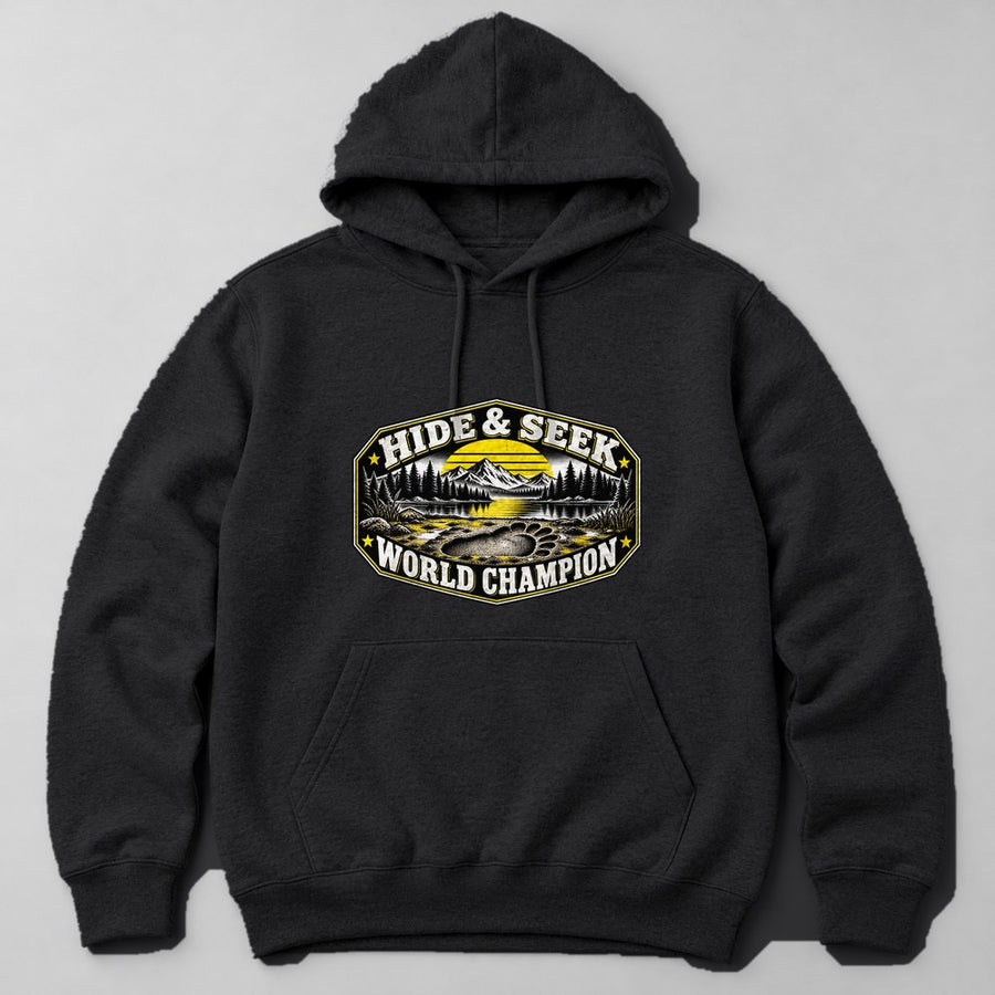 Hide & Seek World Champion Hoodie in Black