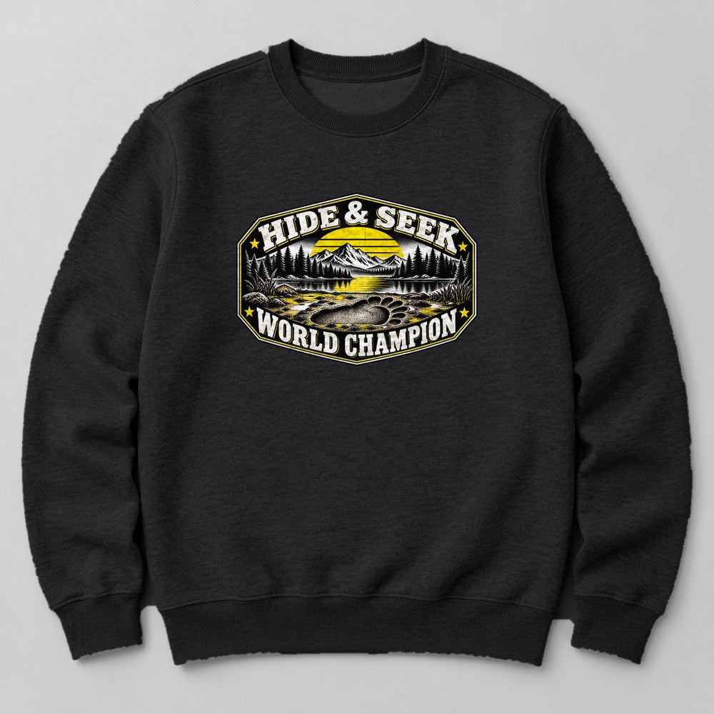 Hide & Seek World Champion Sweatshirt in Black