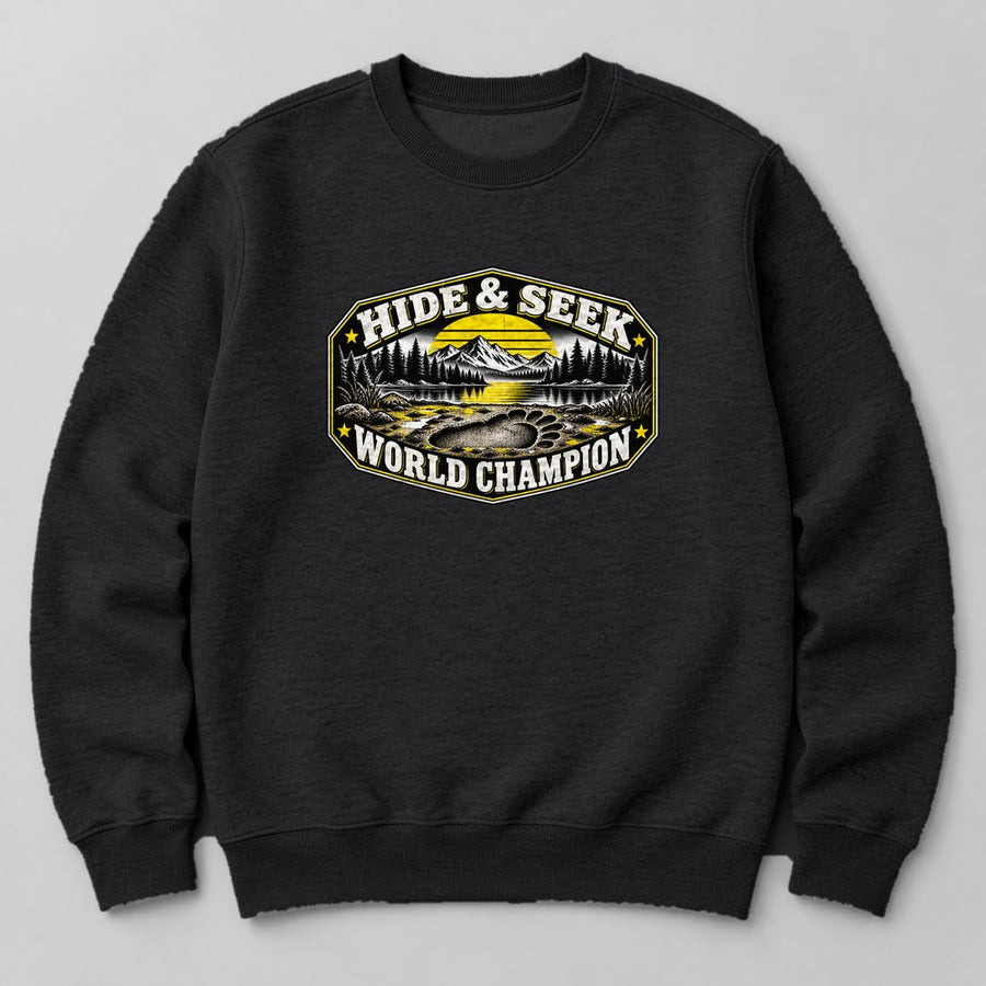 Hide & Seek World Champion Sweatshirt in Black