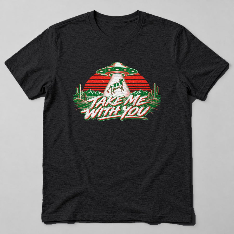 Take Me With You T-Shirt in Black