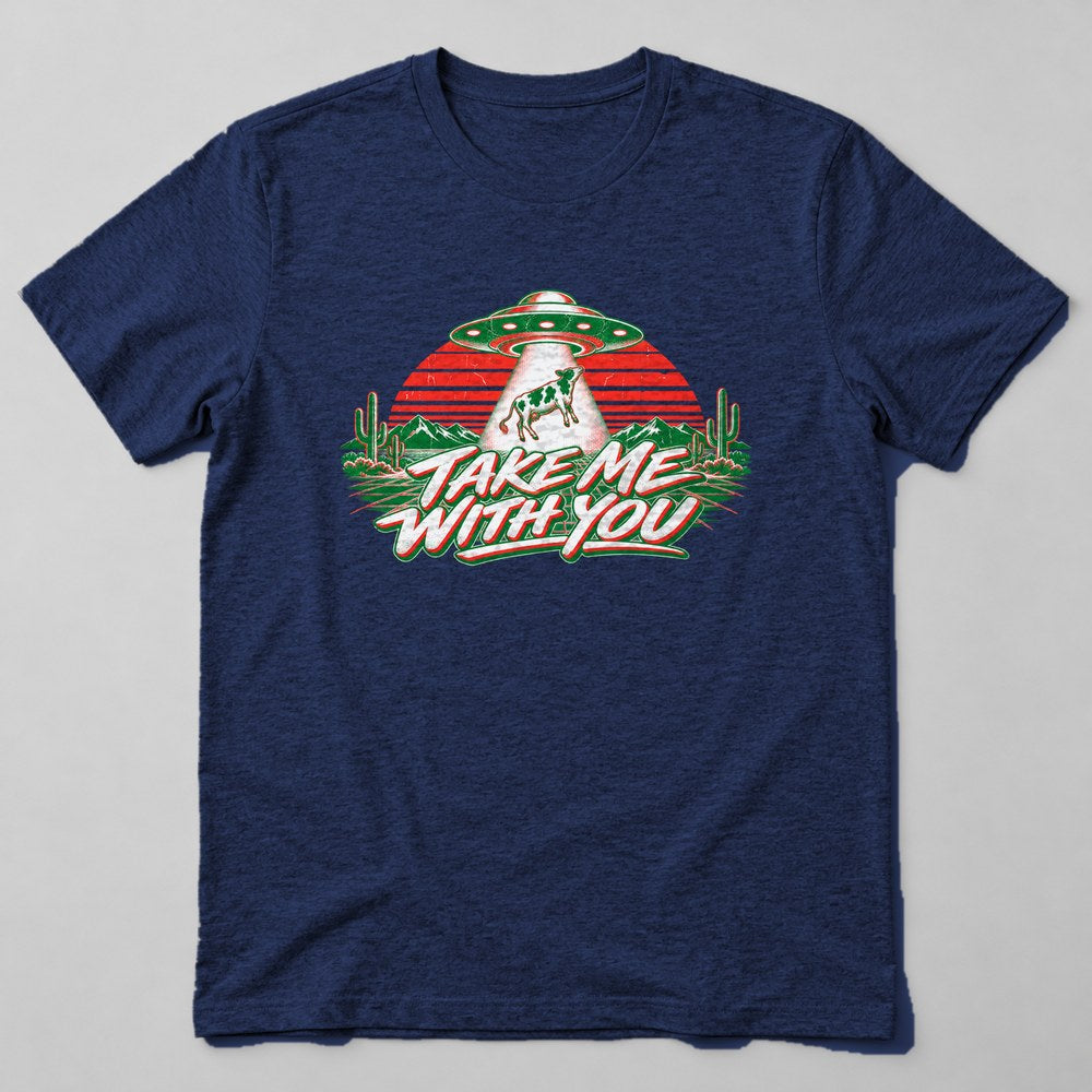 Take Me With You T-Shirt in Navy