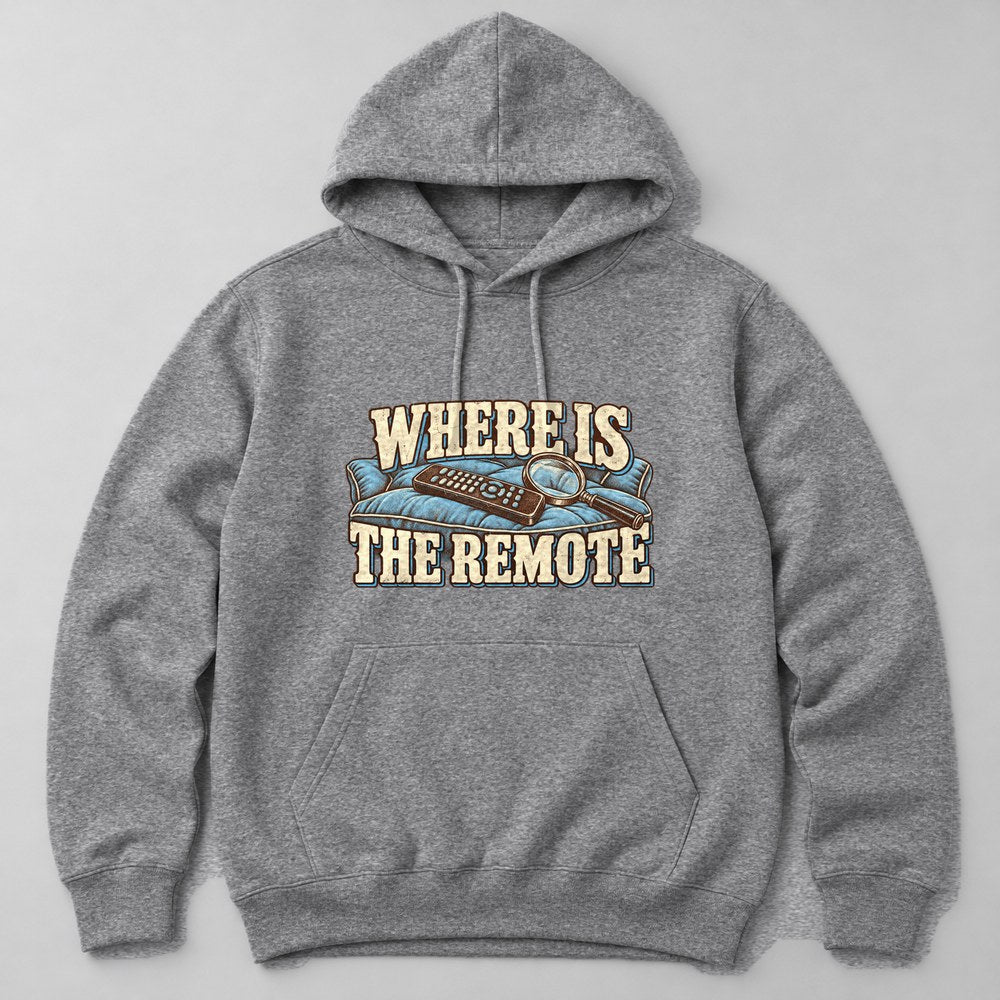 Where is the Remote Hoodie in Heather Grey