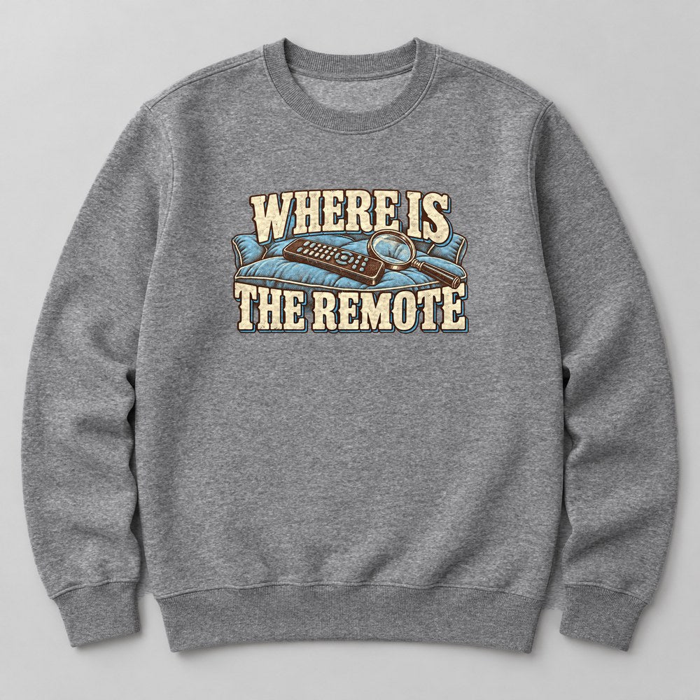 Where is the Remote Sweatshirt in Heather Grey