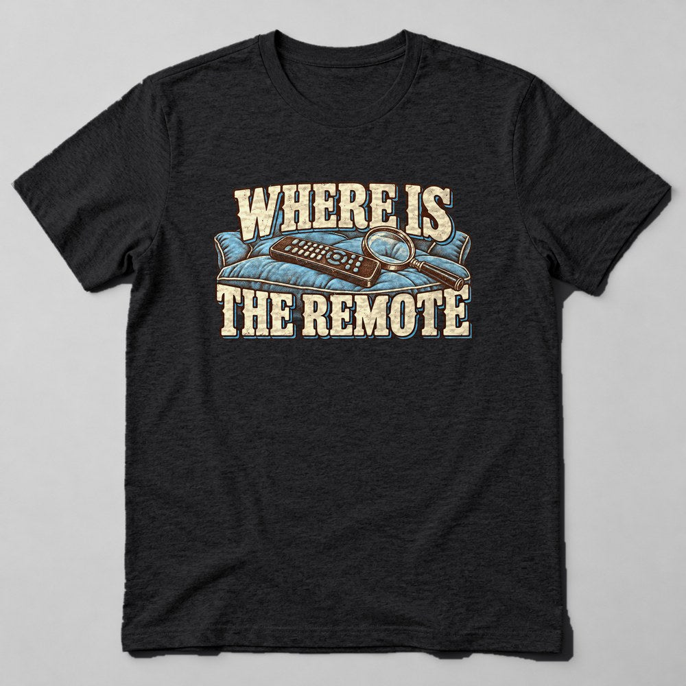 Where is the Remote T-Shirt in Black