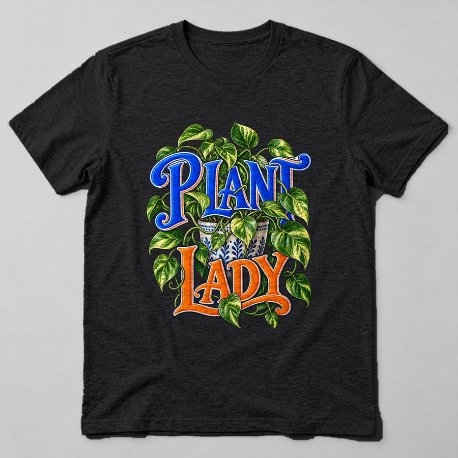 Plant Lady T-Shirt in Black
