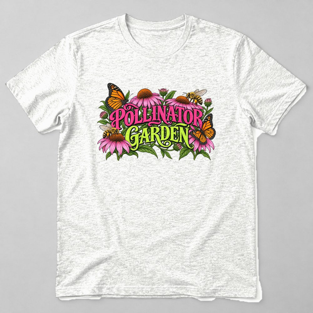 Pollinator Garden T-Shirt in White