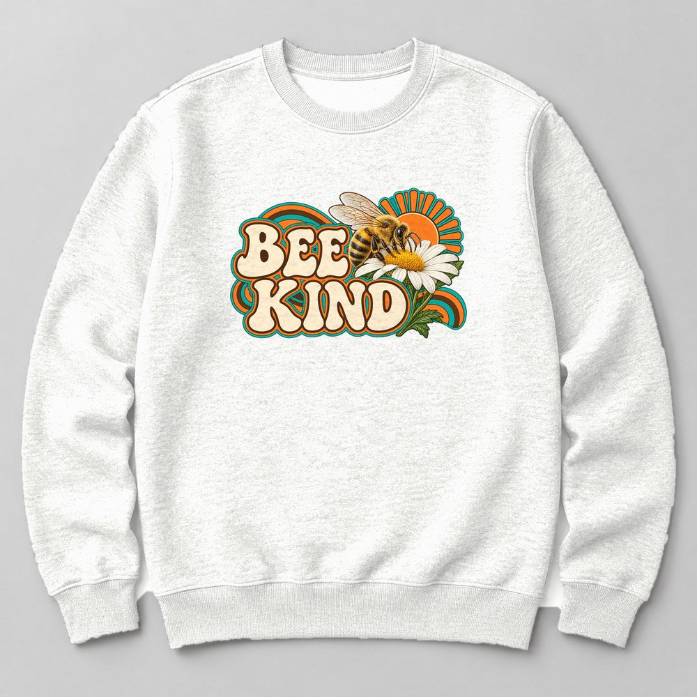 Bee Kind Sweatshirt in White