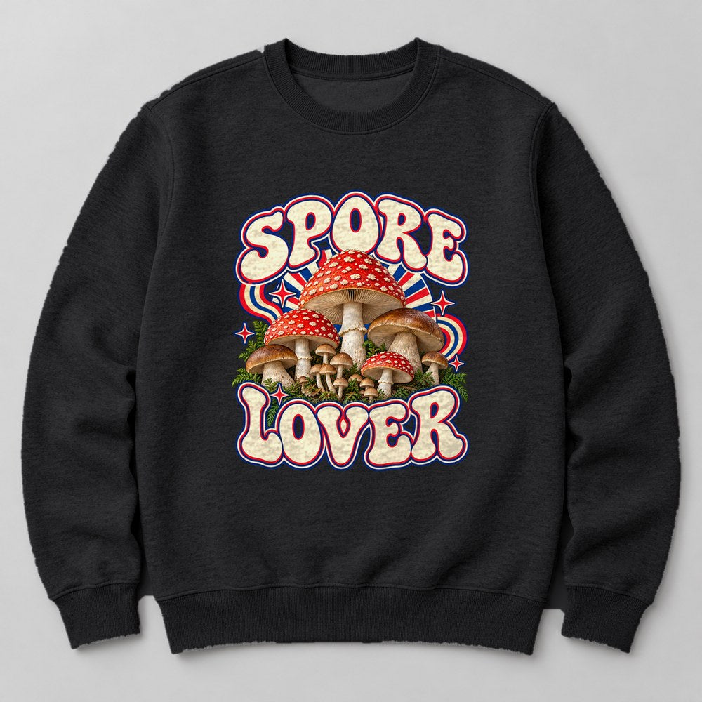 Spore Lover Sweatshirt in Black