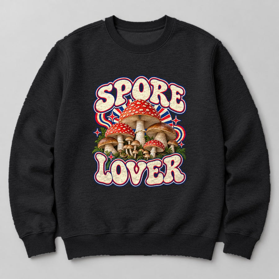 Spore Lover Sweatshirt in Black
