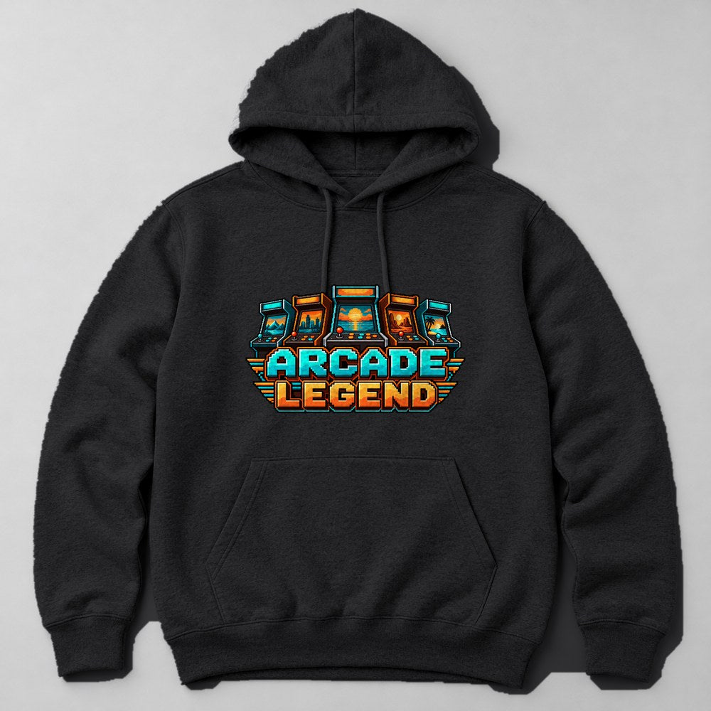 Arcade Legend Hoodie in Black
