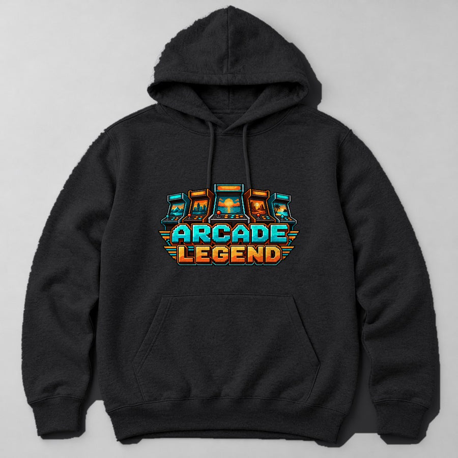 Arcade Legend Hoodie in Black
