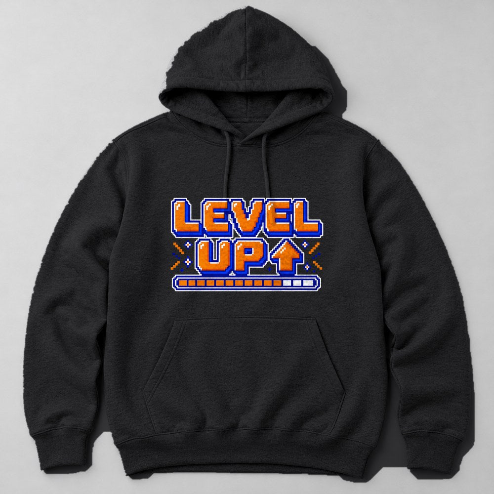 Level Up Hoodie in Black