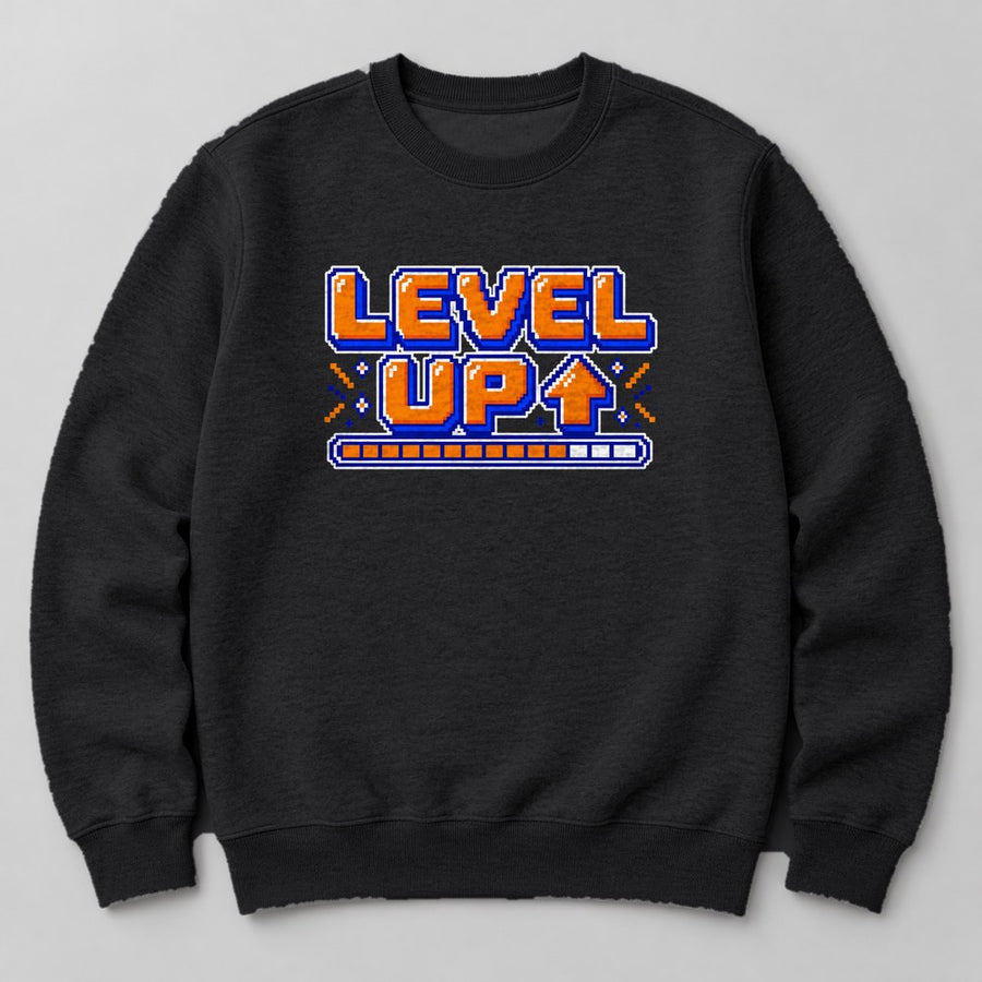 Level Up Sweatshirt in Black