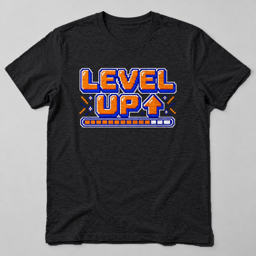 Level Up T-Shirt in Black