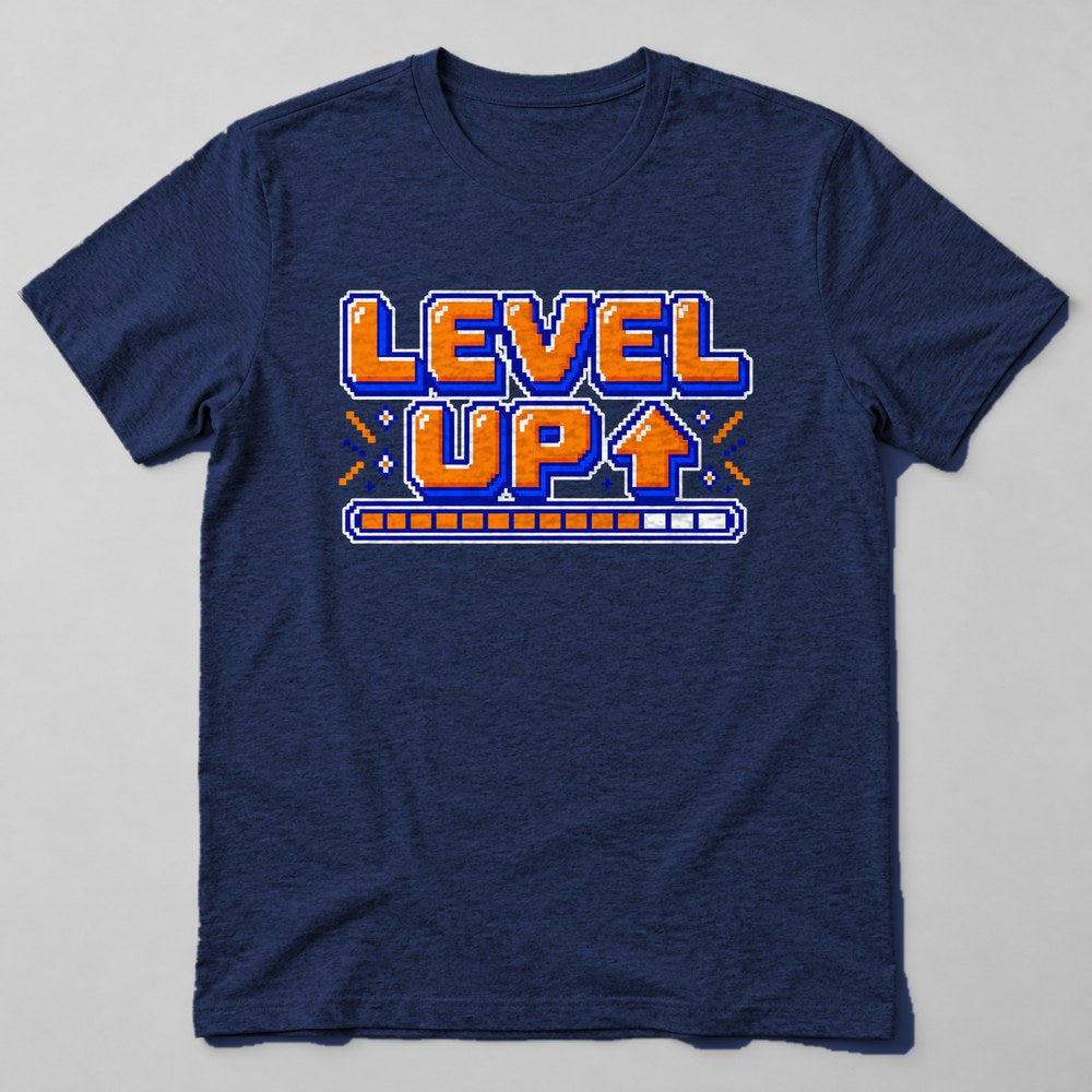 Level Up T-Shirt in Navy