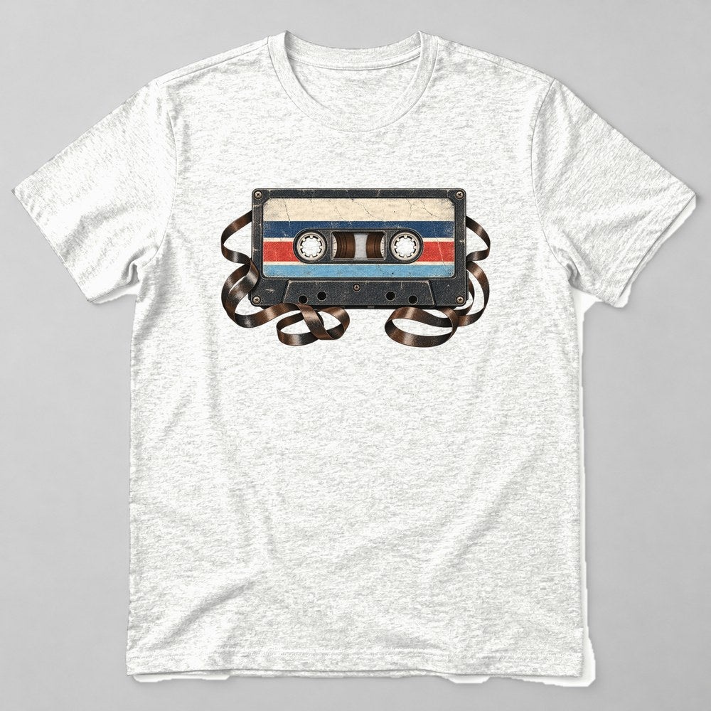 Cassette Tape T-Shirt in White