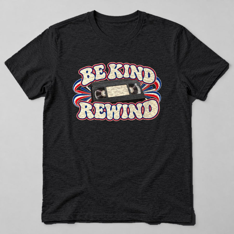 Be Kind Rewind T-Shirt in Black