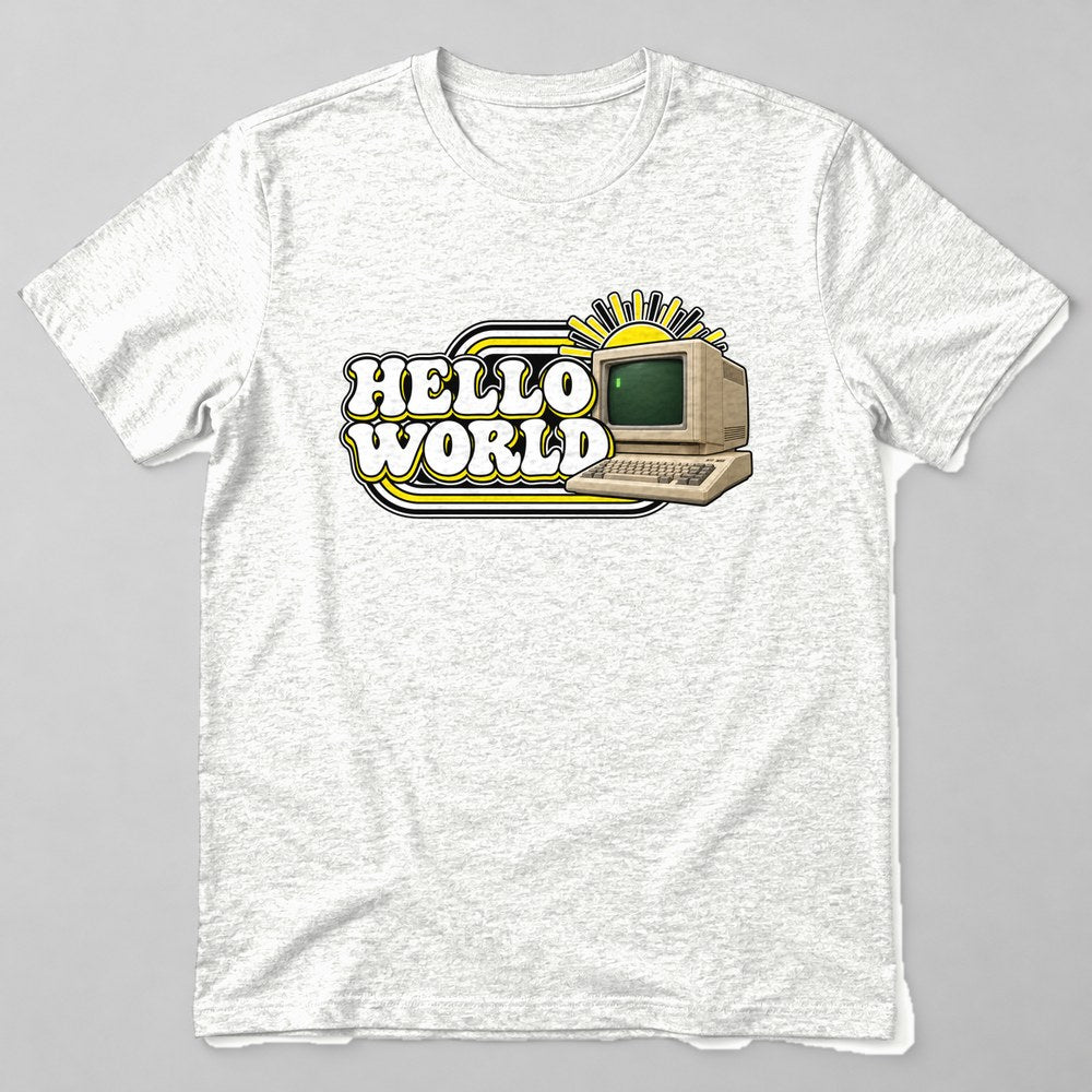 Hello World T-Shirt in White