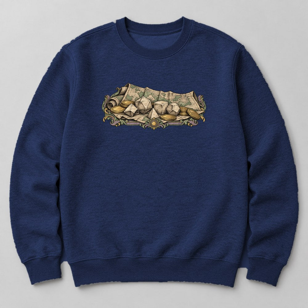 Dice Hoard Sweatshirt in Navy