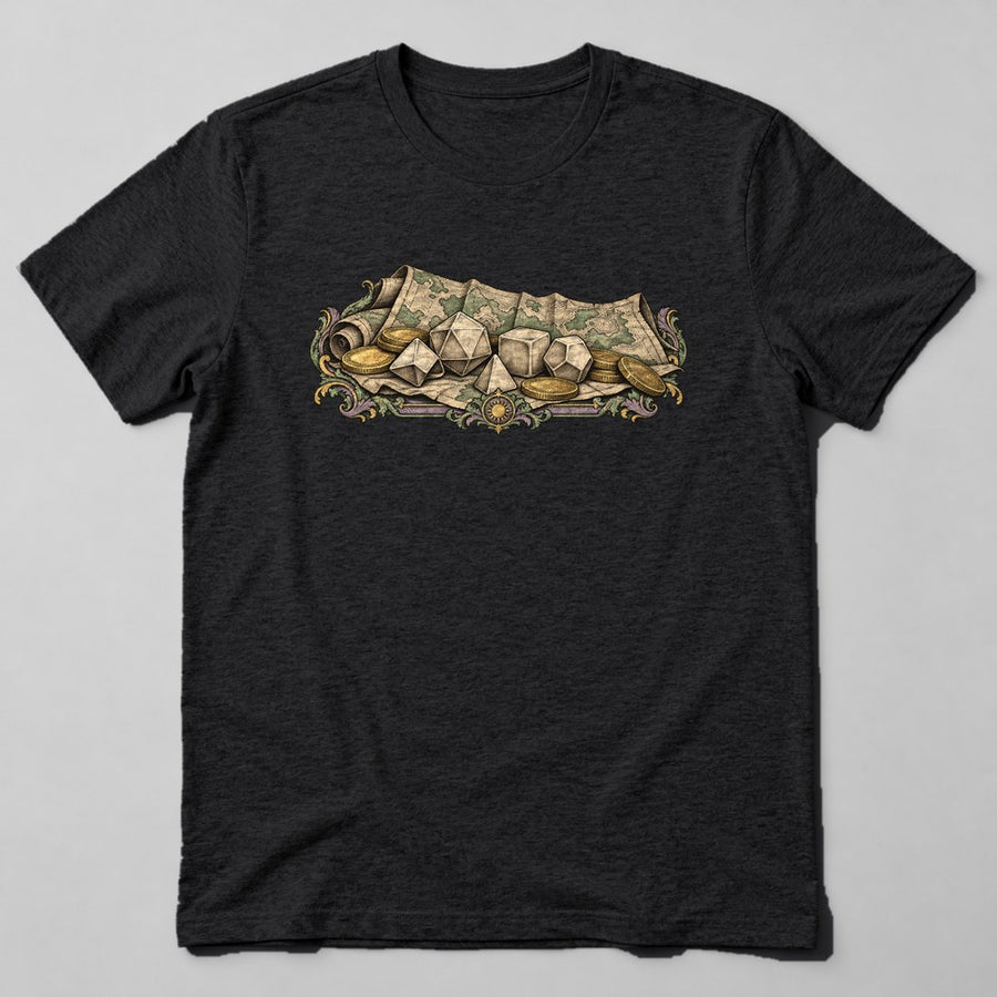 Dice Hoard T-Shirt in Black