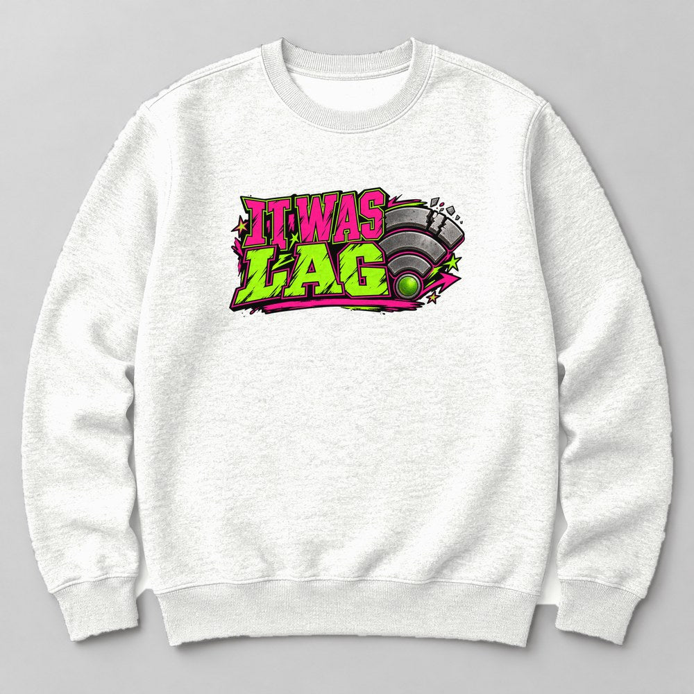 It Was Lag Sweatshirt in White