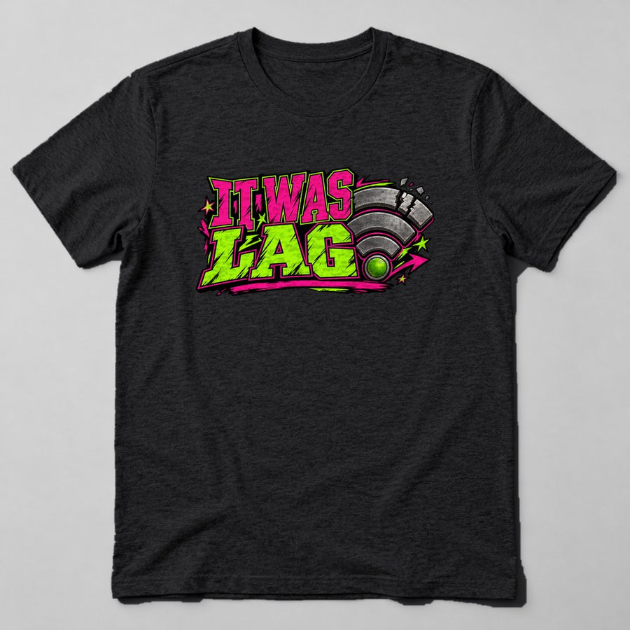 It Was Lag T-Shirt in Black