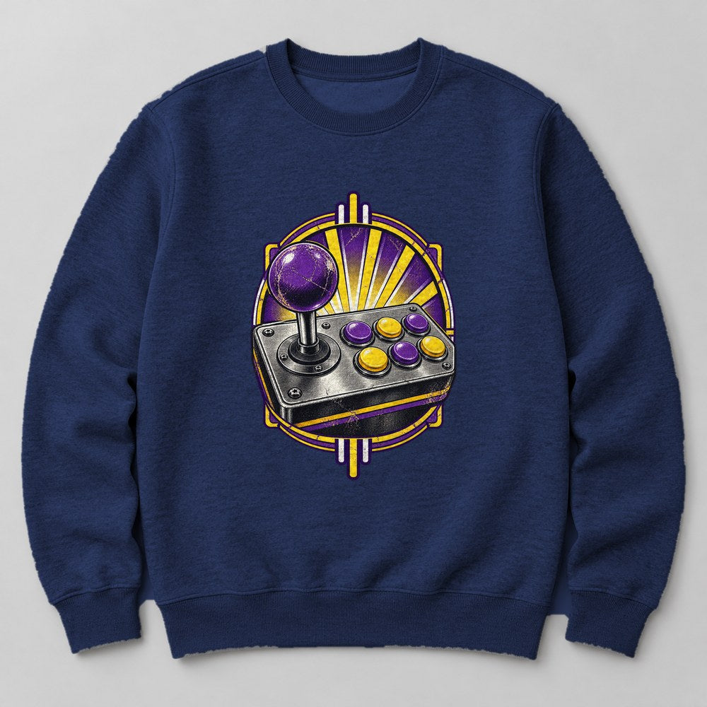 Joystick Arcade Sweatshirt in Navy