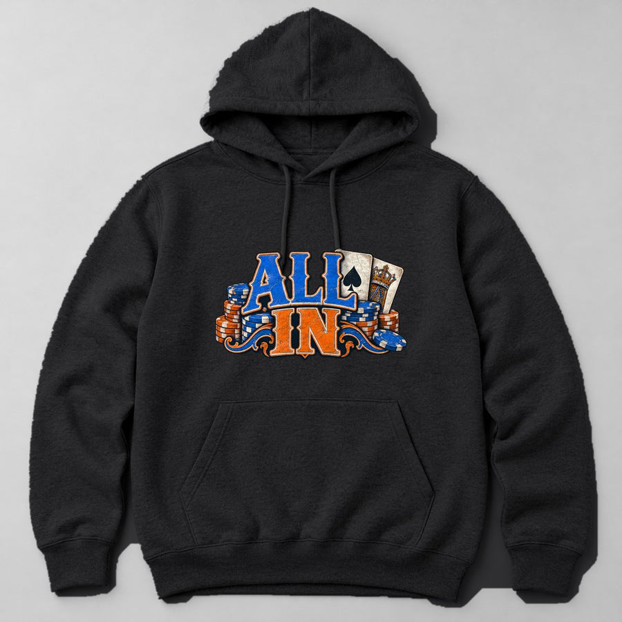 All in Hoodie in Black