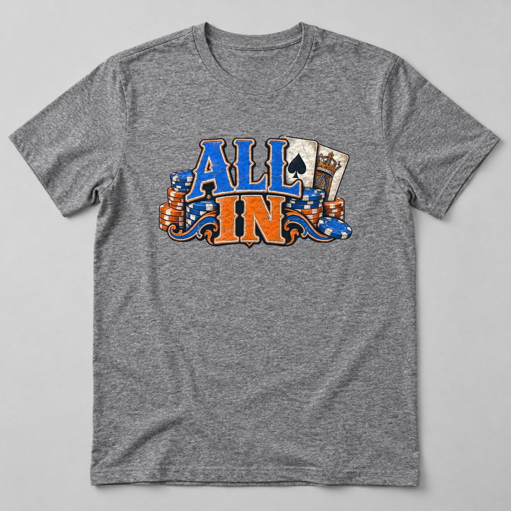 All in T-Shirt in Heather Grey