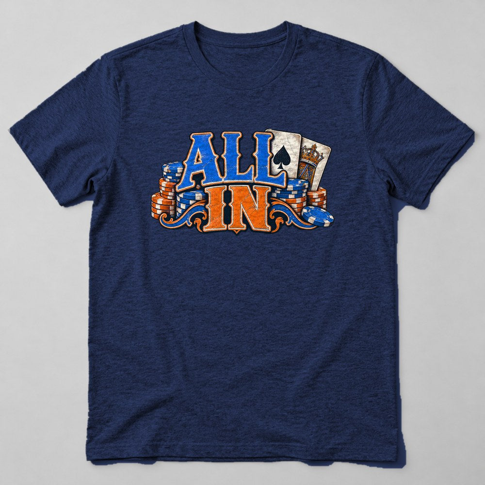 All in T-Shirt in Navy