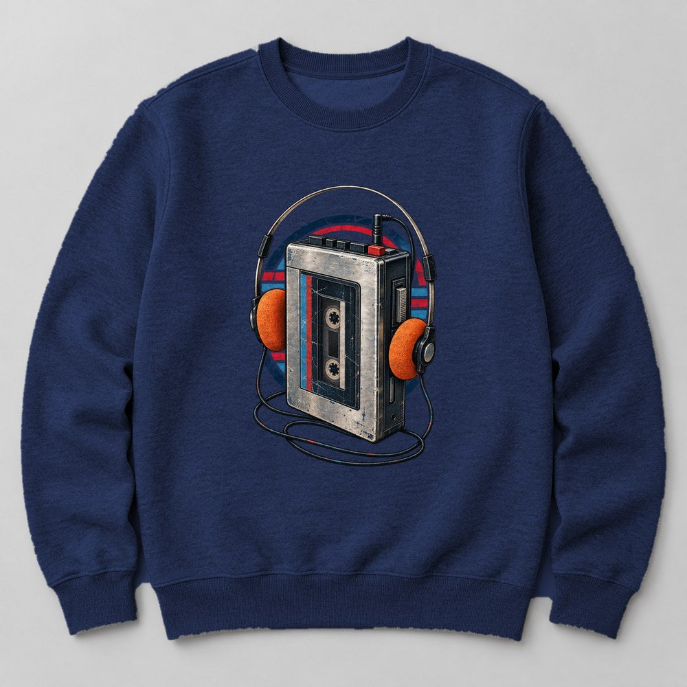 Walkman Sweatshirt in Navy