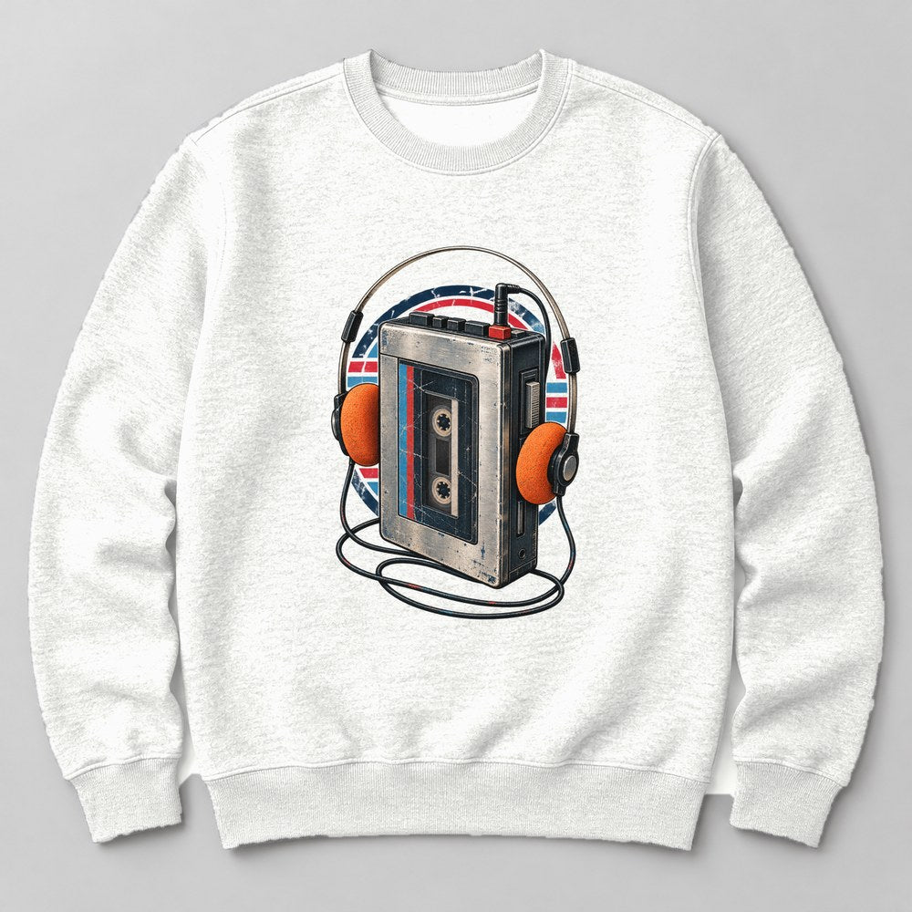 Walkman Sweatshirt in White