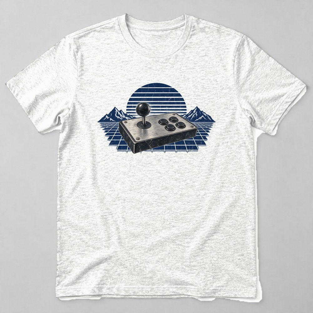 Game Controller Neon T-Shirt in White