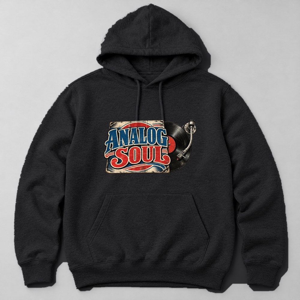 Analog Soul Hoodie in Black