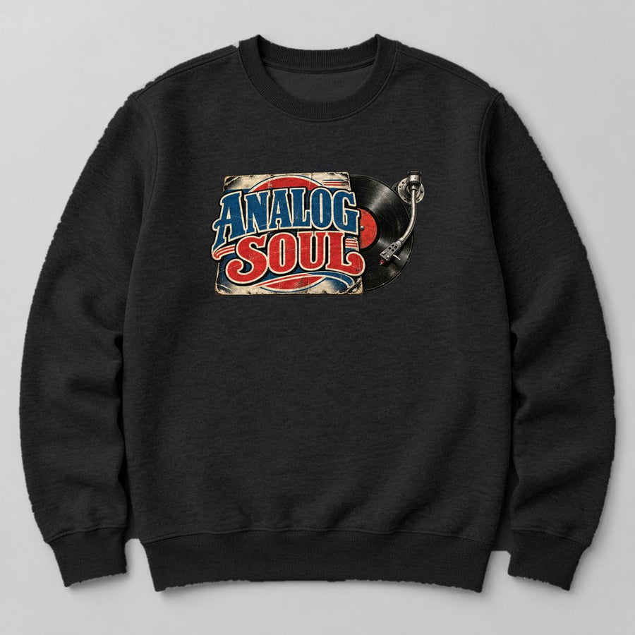 Analog Soul Sweatshirt in Black
